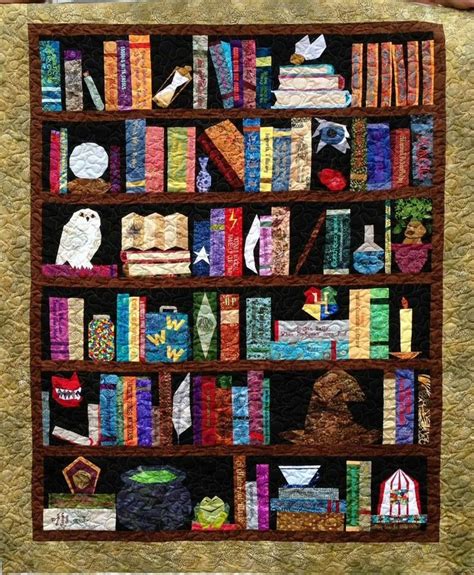 Book quilt, Fabric art, Quilts