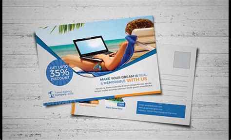 40+ Travel Postcard Templates | Free & Premium Downloads