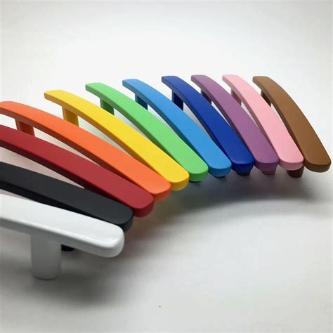 Colorful Kitchen Cabinet Hardware