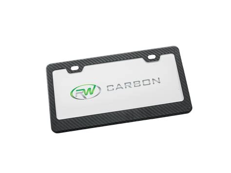 Carbon Fiber License Plate Frame (US)