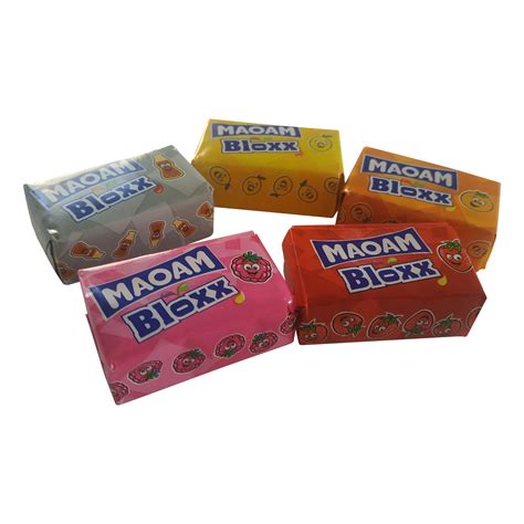 Maoam Bloxx | Maoam Sweets | 8 Pieces of Unique Maoam Bloxx Flavors ...