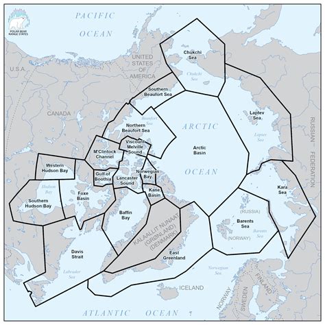 Polar Bear Range States - Population, Distribution, and Trends