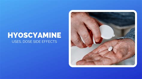 Hyoscyamine: Uses, Side Effects, Dosage etc | DrugsBank