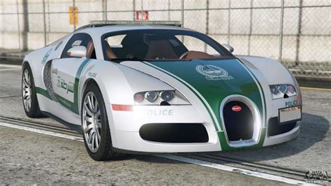 Bugatti Veyron Dubai Police [Replace] for GTA 5