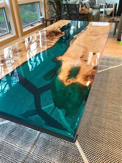 55 Amazing Epoxy Table Top Ideas You’ll Love To Realize To see More ...