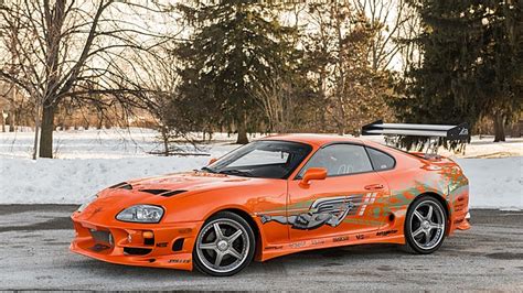 The Orange Supra From 'The Fast And The Furious' Is Going Up For Auction