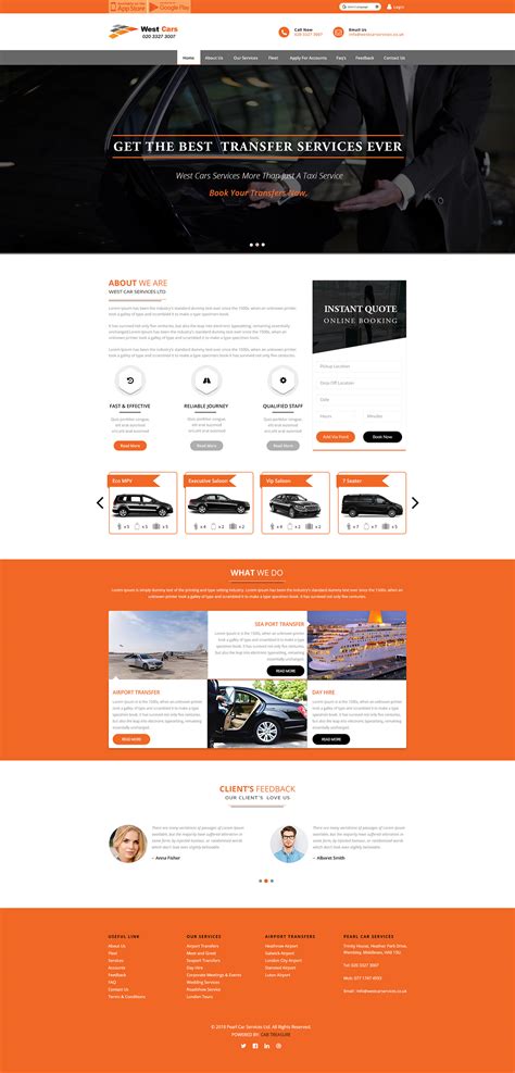 West Car Services on Behance