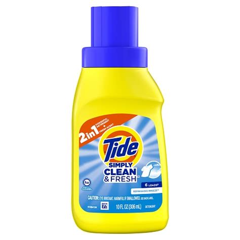 *10oz TIDE SIMPLY LIQUID CLEAN & FRESH 12CT - Gold Star Distribution Inc