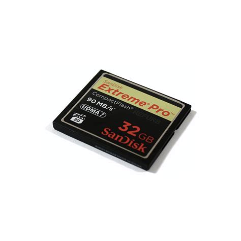 Compact Flash Cards 32GB - available now at Progressive Brooadcast Hire