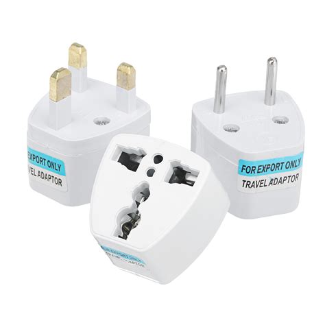 10A 250V Travel Universal Power Outlet Adapter UK/US/EU to Universal ...