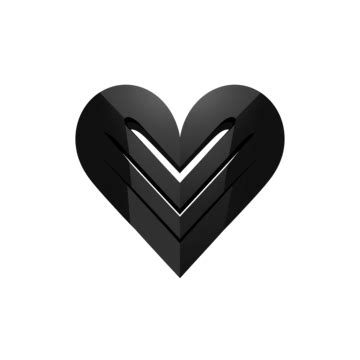 Black Heart Symbol, Heart, Love, Valentine PNG Transparent Image and ...