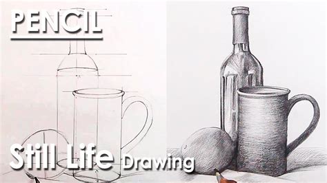 Still Life Drawing Step By Step Pencil Shading Process Of, 40% OFF