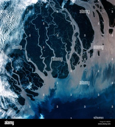 Ganges River Delta Map