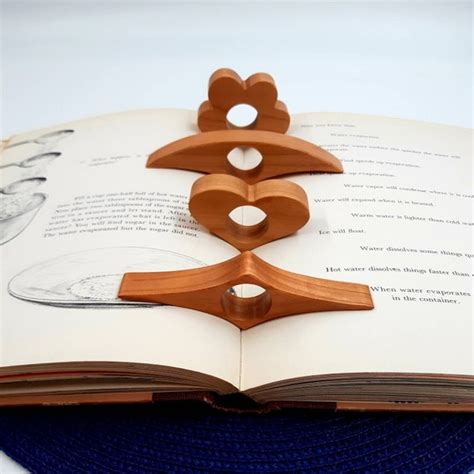 Book Buddy Book Holder Wood Thumb Page Holder - Etsy