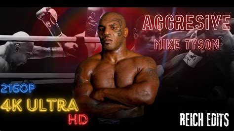 Aggressive Mike Tyson 😈😈 | Coldest Best Knockouts | 2160p 4K ULTRA HD ...