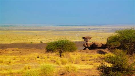 Rock Formation at Sahara Desert Near Tchirozerine Region, Agadez, Niger ...