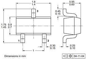 BC547 SMD Pinouts