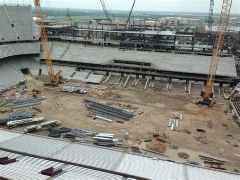 Photos of Kyle Field renovation; stadium construction still on schedule