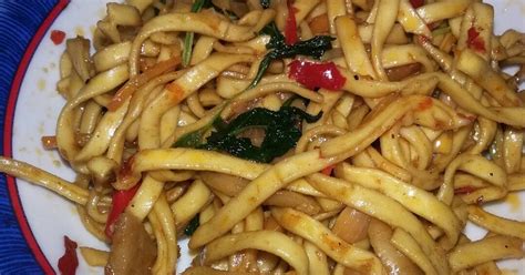 Resep Mie goreng gepeng pedas oleh Aprilia - Cookpad