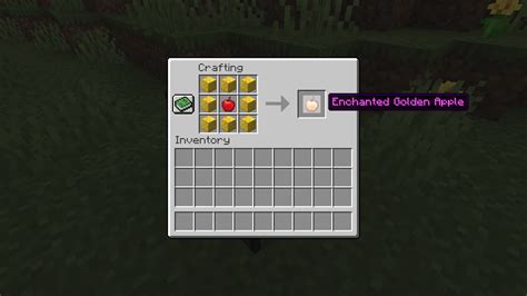 Craftable Enchanted Golden Apples