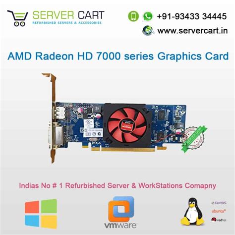 AMD Radeon HD7470 1GB PCIe x16 Graphics Card Dell CN-02FVV6 - ServerCart