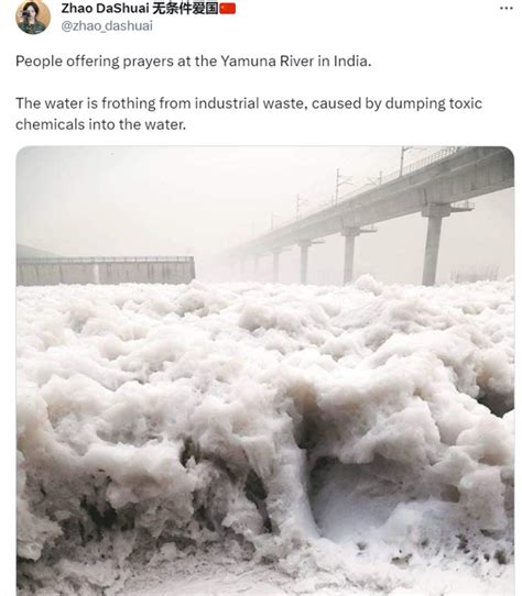 Old Pictures of Yamuna River Pollution Getting Viral as Recent? Read ...