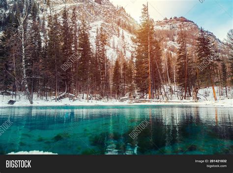 Winter Snow Lake Image & Photo (Free Trial) | Bigstock