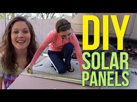 DIY Build Solar Panels 1/2: Homemade from Scratch - Go IT