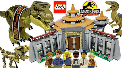 LEGO Jurassic Park Visitor Center Review! 2023 set 76961! | Brick Finds ...