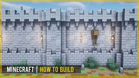 Castle wall minecraft