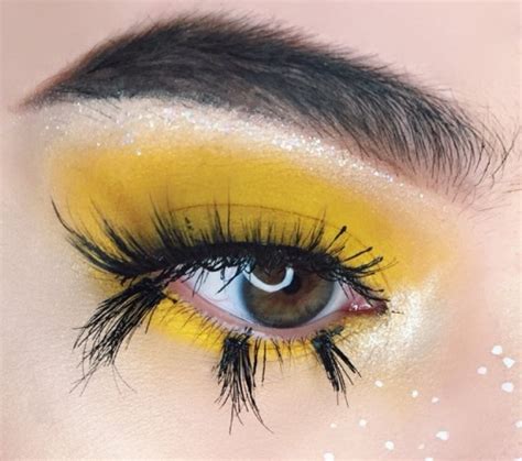 yellow makeup on Tumblr