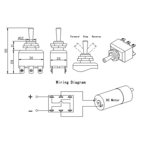 How to Wire a 6-Pin DPDT Switch: A Step-by-Step Diagram