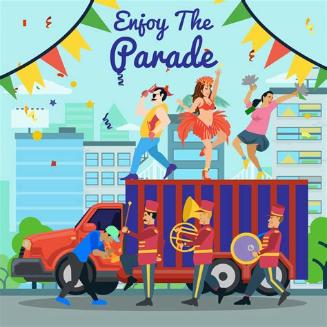 Parade 211716 Vector Art at Vecteezy