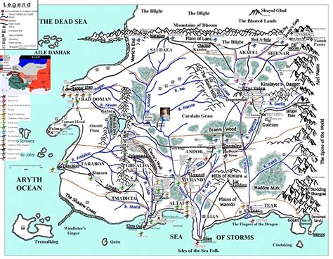 Wheel Of Time Map – Telegraph