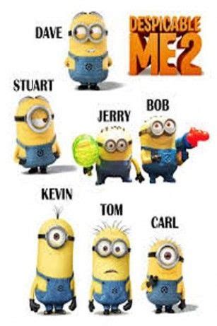 Despicable me minions names - limobp