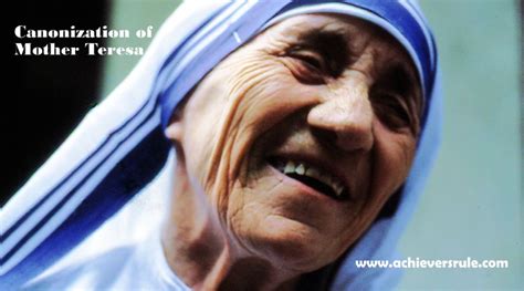 Article: Canonization of Mother Teresa