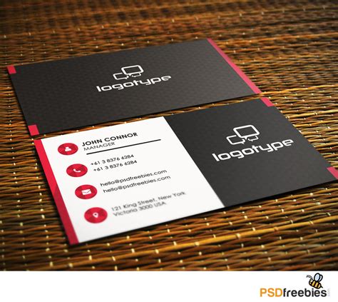 20+ Free Business Card Templates PSD – Download PSD