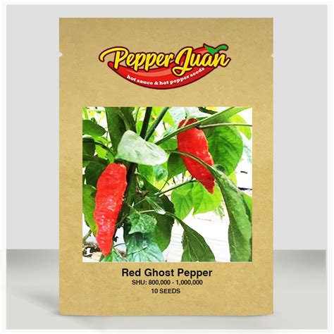 Buy Red Ghost Pepper Seeds online | Pepper Juan