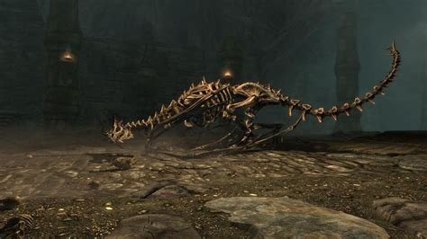 Skeletal Dragon (Skyrim) | Elder Scrolls | Fandom