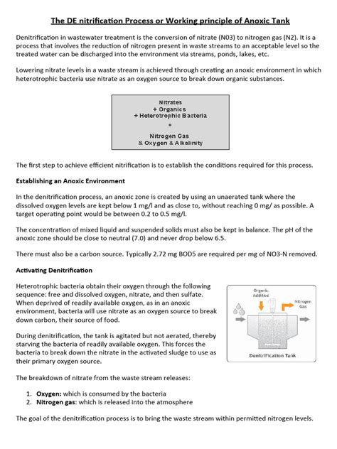 DENITRIFICATION | PDF | Chemistry | Environmental Science