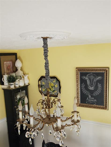 2 Piece Ceiling Medallion Installation | Shelly Lighting