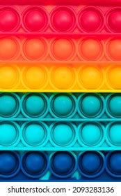 Rainbow Pop Fidget Toy Stock Photo 2076363925 | Shutterstock