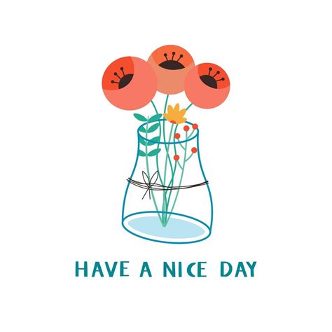 Have a nice day typography 1211961 Vector Art at Vecteezy