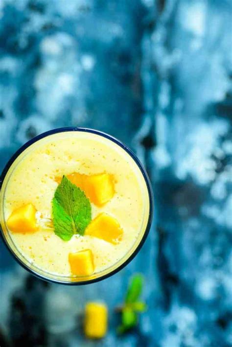 Mango Vanilla Smoothie recipe, How to make Mango Vanilla Smoothie