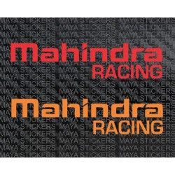 Mahindra Racing logo stickers for Mahindra cars and bikes. | Mahindra ...