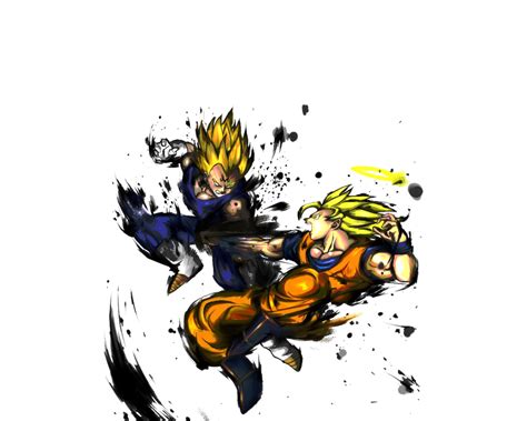 Goku and vegeta render fight by Supergoku37 on DeviantArt