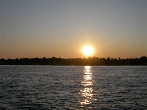 Lake Erie at sunset. | Sunset, Lake erie, Lake