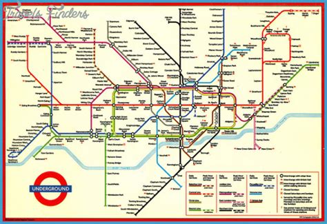 London Metro Map - TravelsFinders.Com