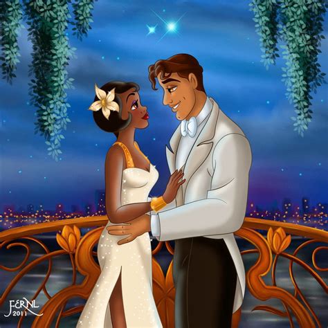 Tiana and naveen after wedding the princess and the frog wallpaper ...