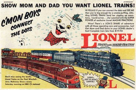 Lionel Trains: Vintage toy locomotives from the '50s - Click Americana